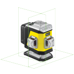 Nivel System CL3G Zielony multi-laser krzyżowy (3 x 360°), Bluetooth