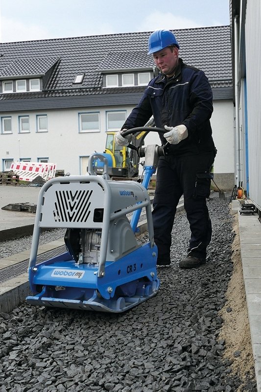 ZAGĘSZCZARKA REWERSYJNA WEBER CR 3/60 Z SILNIKIEM HATZ 1B20 DIESEL