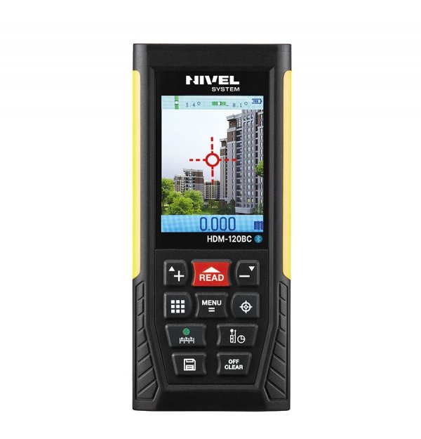 HDM-120BC Dalmierz laserowy USB/BLUETOOTH z kamerą (czerwony laser)