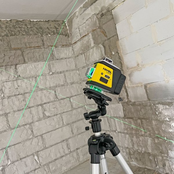 Nivel System CL4G Zielony multi-laser krzyżowy (4 x 360°), Bluetooth + Statyw SJJM1EX + RD800