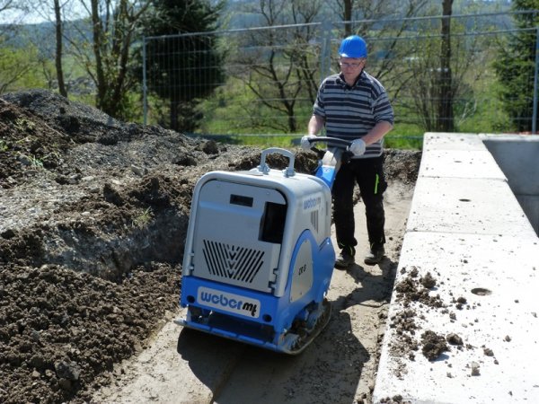 Zagęszczarka Rewersyjna Weber  CR 8 Hatz diesel 601 kg 