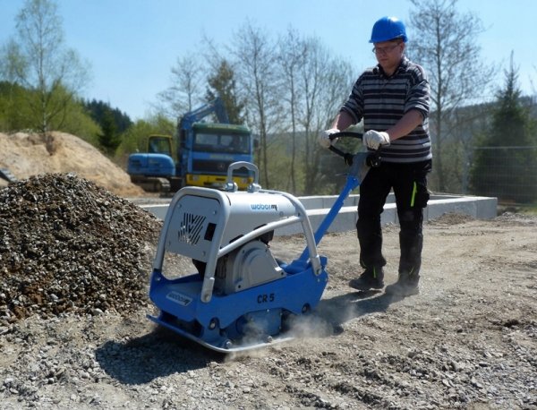 WEBER CR 5 HD ZAGĘSZCZARKA REWERSYJNA 280kg HONDA GX270