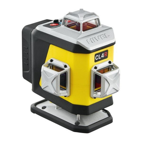 Nivel System CL4R Czerwony multi-laser krzyżowy (4 x 360°), Bluetooth + SJJM1EX + RD800