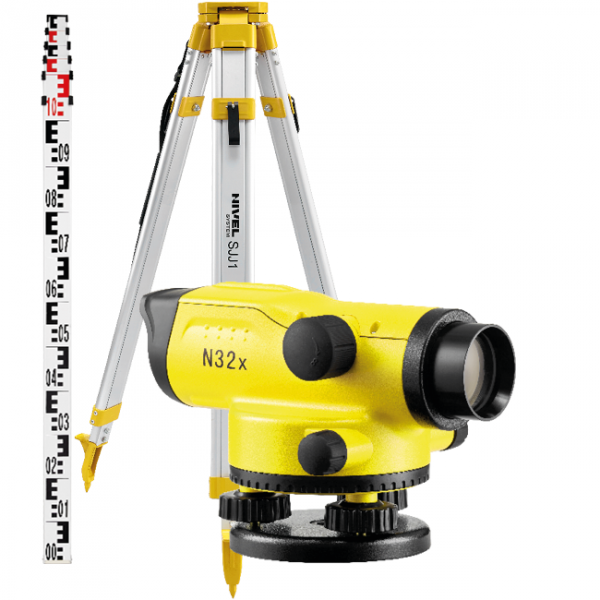 N24x Nivel System  Niwelator optyczny + Łata TS50 + Statyw SJJ1