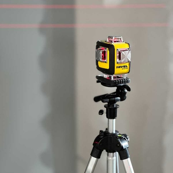 Nivel System CL4D-R Czerwony multi-laser krzyżowy (4 x 360°), Bluetooth + SJJM1EX + CLS4