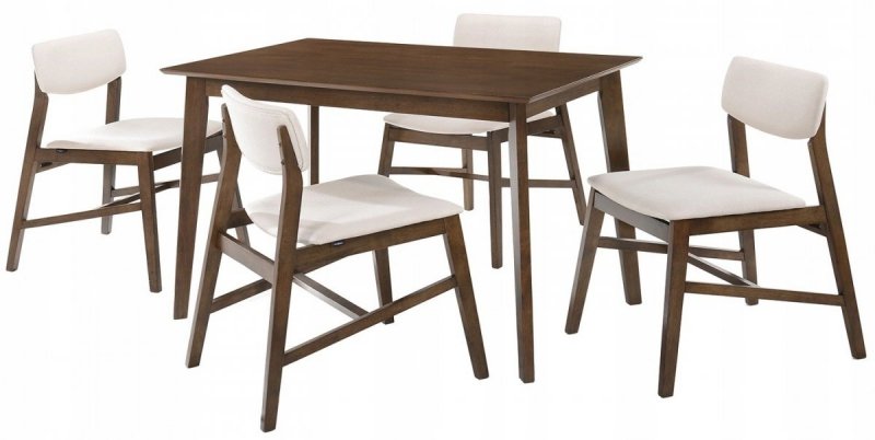 Stół + 4 Krzesła Mesa  kol.beżowy