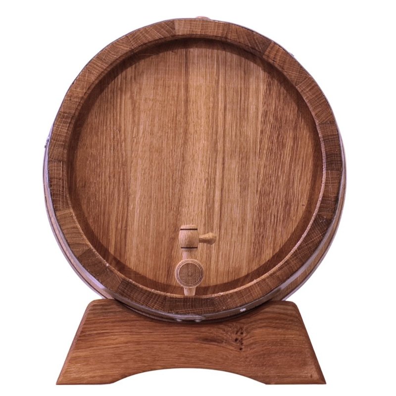 Beczka drewniana dębowa 20l - grawer