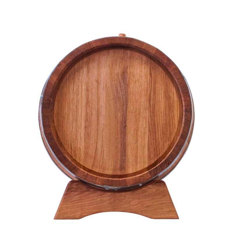 Beczka drewniana dębowa 30l - grawer