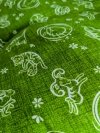 KIWI WALKER Kiwi&Friends Cushions Włoskie i lekkie legowisko dla psa S zielone
