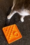 Mata LickiMat® Classic Catster™ pomarańczowa