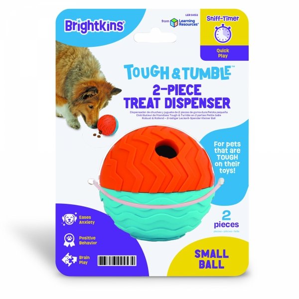 Brightkins Zabawka na przysmaki Small Textured Ball Treat Dispenser MAŁA TEKSTUROWANA KULA