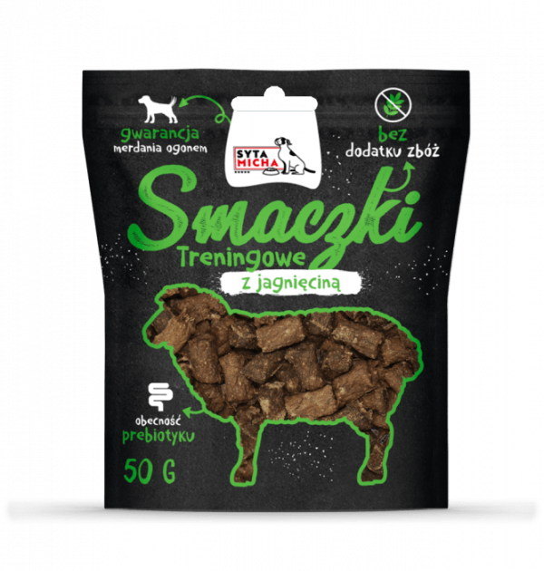 Syta Micha Przysmaki treningowe z jagnięciną dla psa 50g