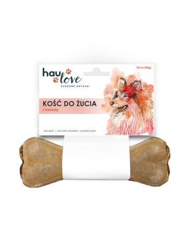 HAULOVE Kość do żucia z kamalą 12 cm