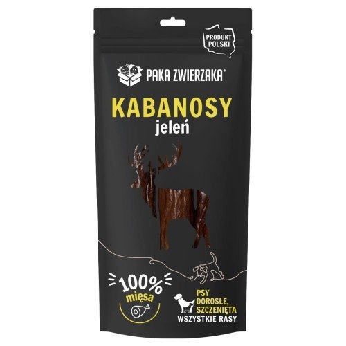Paka Zwierzaka Kabanosy z jelenia 3 szt.