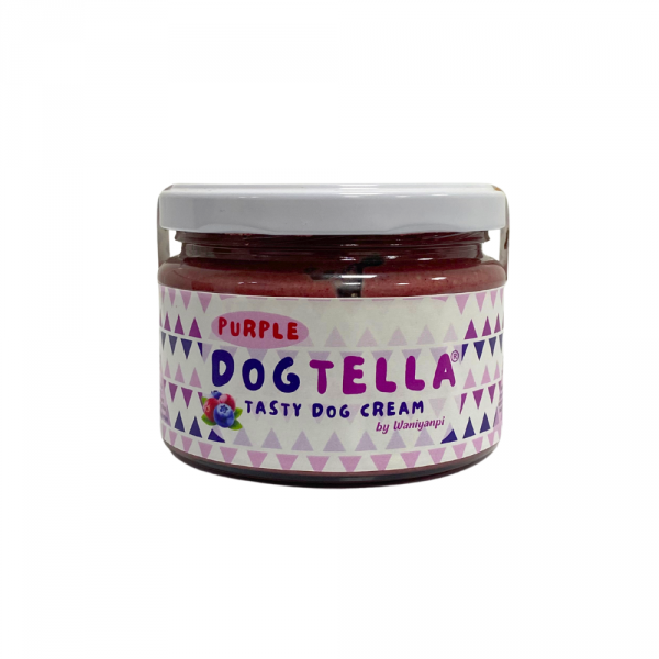 ZESTAW! Frogg DUMBBELL zabawka na smaczki dla psa + Waniyanpi PURPLE DOGTELLA krem dla psów 250ml