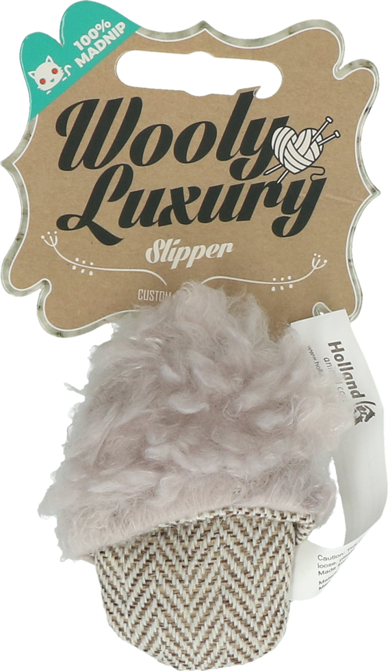 Wooly Luxury PANTOFELEK zabawka dla kota