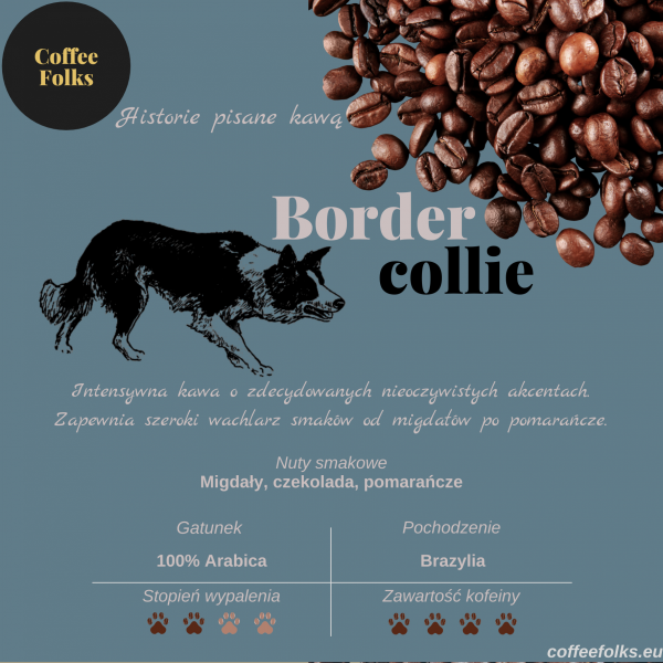 Kawa BORDER COLLIE CoffeeFolks 250g