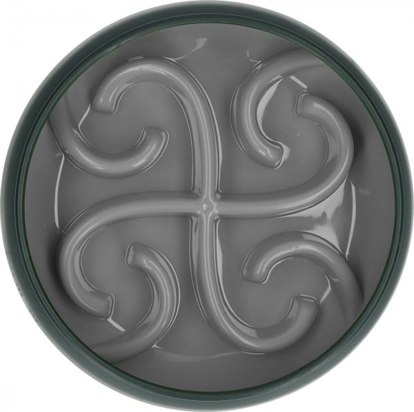 Z ekspozycji! Eat Slow Live Longer TUMBLE FEEDER miska spowalniająca szara dla psa i kota