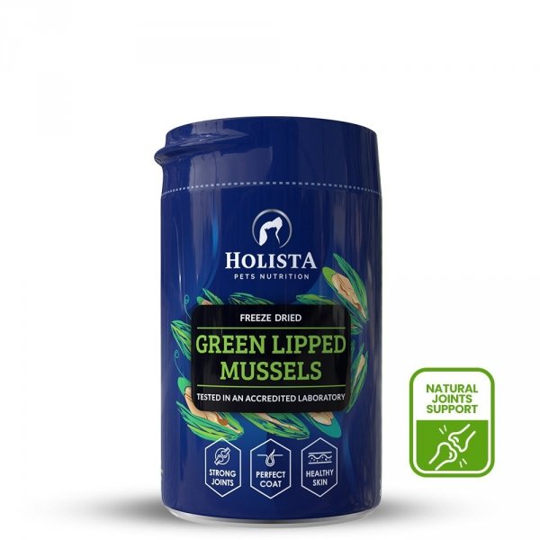 HolistaPets Green Lipped Mussel 100g