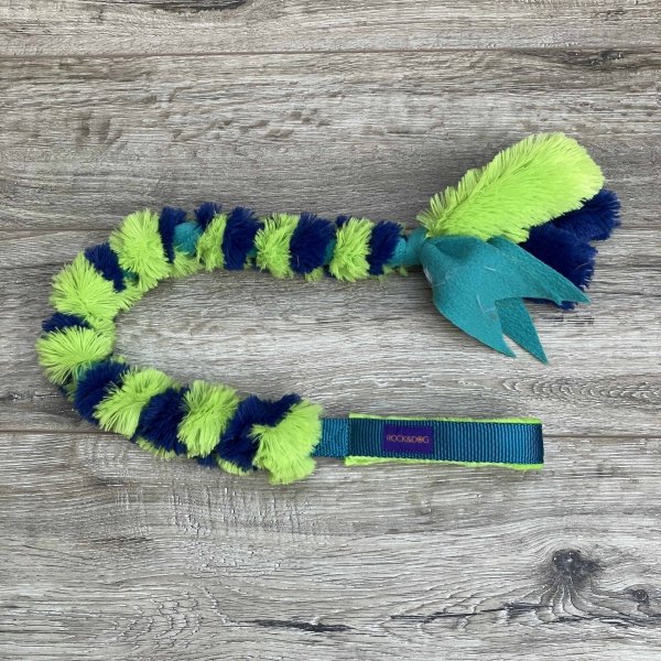 Szarpak Rock &amp; Dog TWIST SHAGGY turkus
