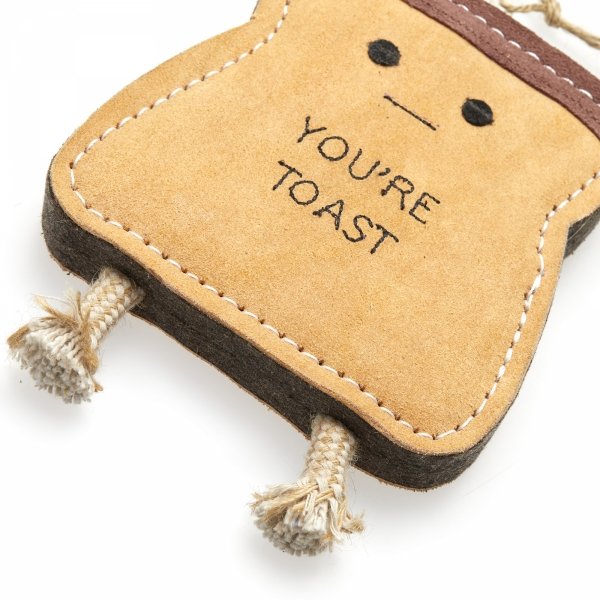 GREEN & WILD'S You're Toast (Tost) zabawka ekologiczna dla psa