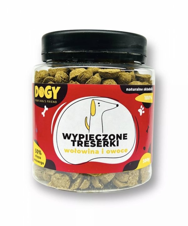 DOGY Wypieczone treserki z wołowiny 300g