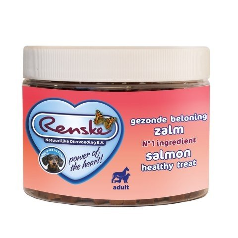 Renske Dog Healthy  Mini Treat Salmon – zdrowy mini przysmak dla psów - łosoś  300 g  