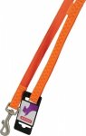 Zolux 435167ORA Smycz Mac Leather 15mm/1,2m orange