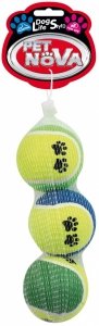 Pet Nova 1451 Piłki tenisowe nadruk 3szt
