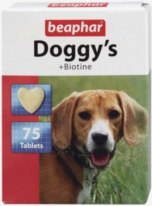 Beaphar 12772 Doggy's Biotin 75 szt - tab.dla psa