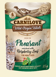 Carnilove Cat 8379 Pouch Pheasant & Raspberry 85g