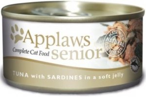 Applaws 1031 Cat Senior Tuńczyk Sardyn 70g puszka