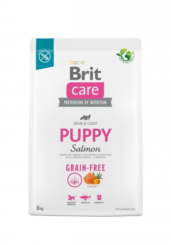 Brit Care N Puppy Grain Free Salmon 3kg
