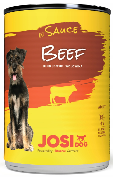 JosiDog puszka 4075 wołowina w sosie 415g
