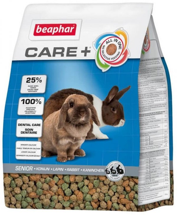 Beaphar 18454 Care+ Rabbit Senior 1,5kg