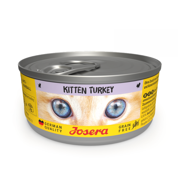 JOSERA 8585 Kitten Turkey puszka 85g
