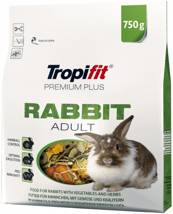 Trop. 50442 Tropifit Rabbit Premium Plus 750g
