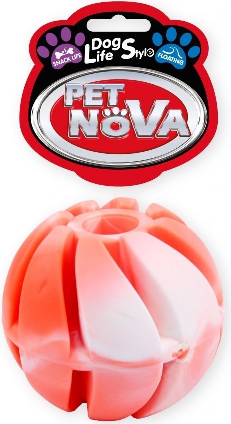 Pet Nova 0782 Piłka na przysmaki multikolor 6cm