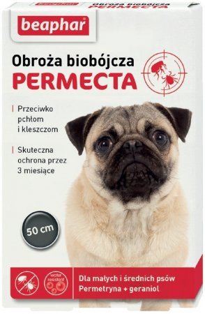Beaphar 13392 Permecta obroża małe średnie psy
