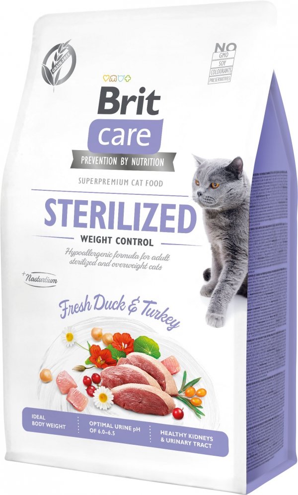 Brit Care Cat Grain Free Sterilized Weight 7kg