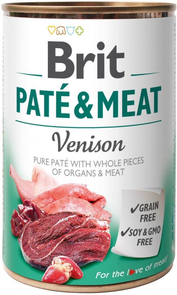 Brit Care Pate&amp;Meat Venison 400g