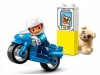 Zestaw Prezent LEGO Duplo POLICJA Motocykl Policyjny Pies Klocki 2+ Torba