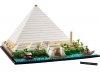Zestaw Prezent LEGO Architecture 21058 Piramida Cheopsa Klocki + Torba