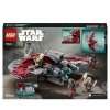 Zestaw Prezent Klocki LEGO Star Wars 75362 Prom Kosmiczny Jedi T-6 + Torba