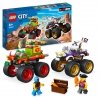 Zestaw Prezent LEGO CITY 60397 Wyścig Monster Truckami 301 Klocki 6+ Torba