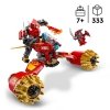 Zestaw Prezent LEGO Ninjago 71830 Burzowy Jeździec Mech Kaia Klocki + Torba