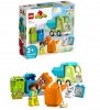 Zestaw Prezent LEGO DUPLO 10987 ŚMIECIARKA Ciężarówka Wywrotka 2+ Torba