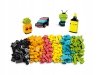 Zestaw Prezent LEGO Classic 11027 Kreatywna Zabawa Neonowymi Kolorami Torba