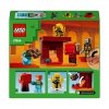 Zestaw Prezent LEGO Minecraft 21266 Bitwa w Netherze 99 Klocki 6+ Torba