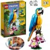 Zestaw Prezent LEGO Creator 3w1 Egzotyczna Papuga Żaba Ryba Klocki 7+ Torba